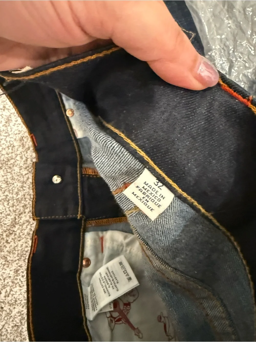 True Religion slim straight